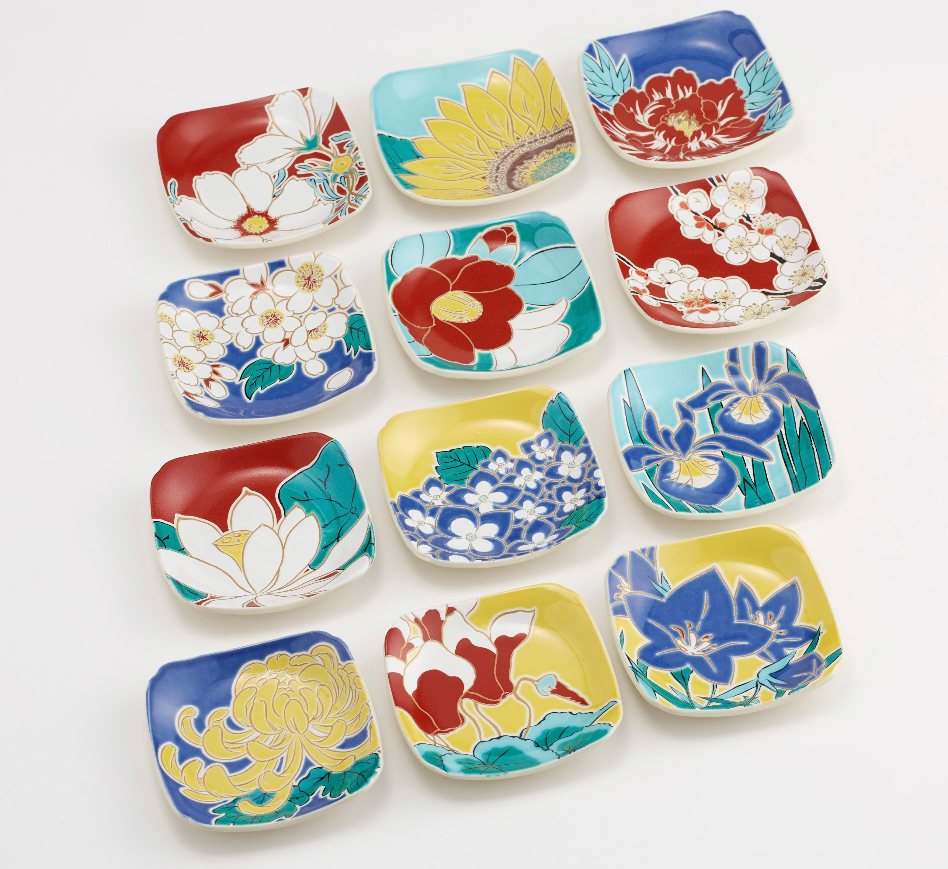 新品レア含む６枚set⭐️福砂屋　婦人画報別注STAR 限定色パンダ　アース 豆皿 十二月の花 – SEIKOU ONLINE