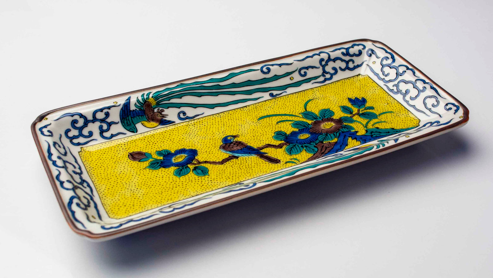 長皿9客 8号長皿揃 吉田屋風鳳凰紋 SK-047 – SEIKOU ONLINE