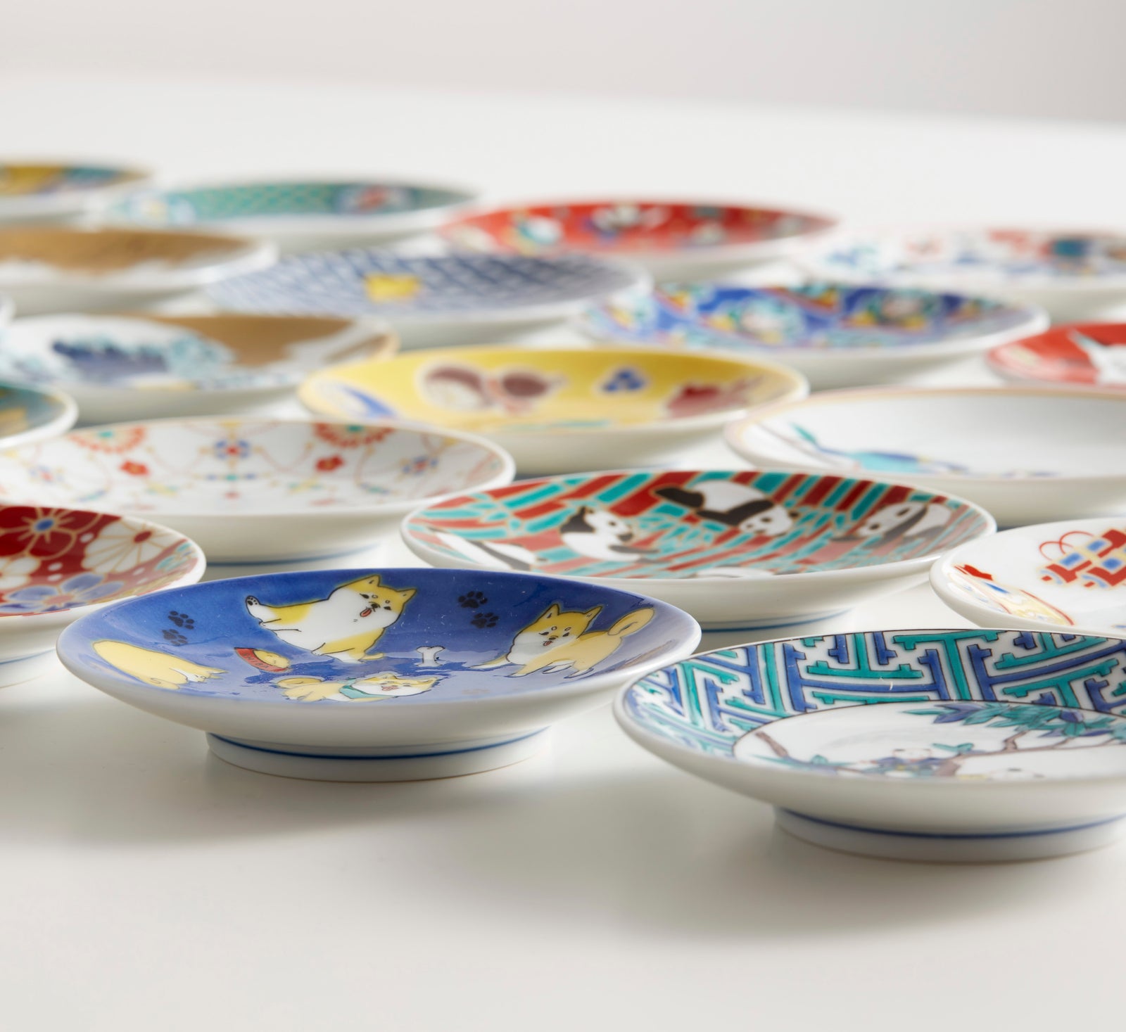 陶器製浮彫鹿デザイン平皿 縁起豆皿 鹿紅葉 KSO-330 – SEIKOU ONLINE