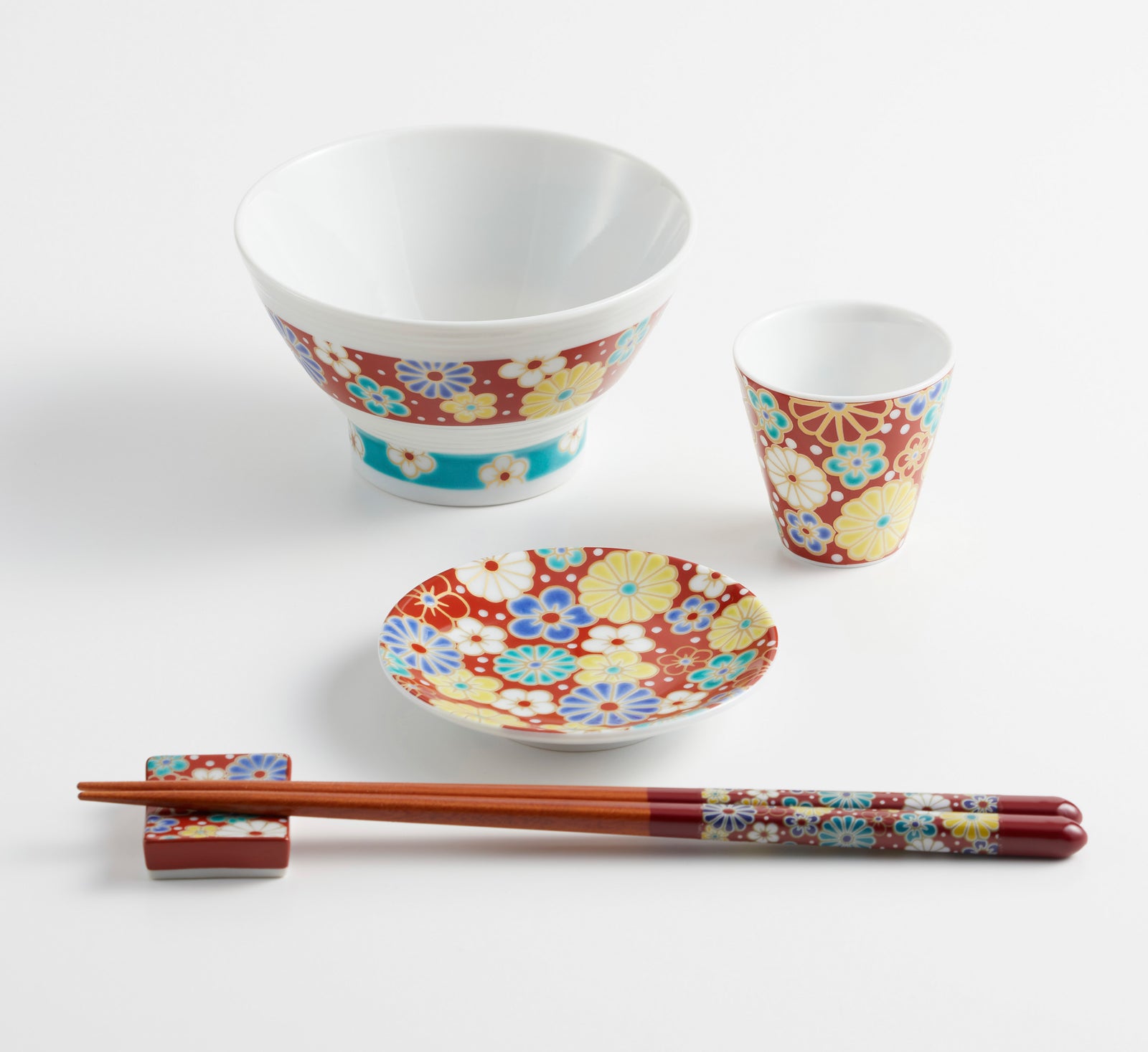 値下しました‼色絵七彩茶碗 値下しました‼色絵七彩茶碗 値下しました‼色絵七彩茶碗