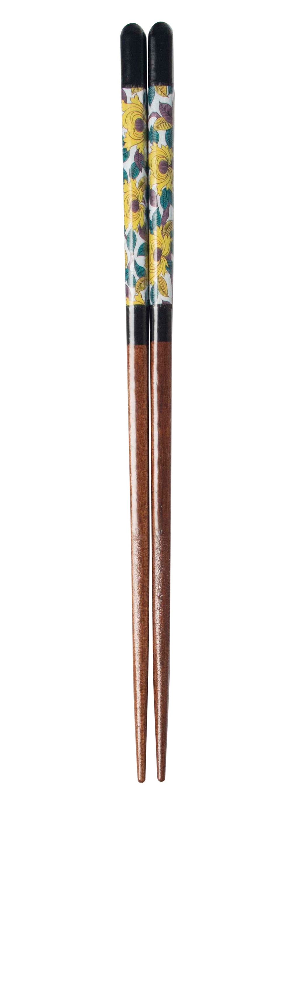 九谷色絵×若狭塗箸 色絵牡丹 IC-14B (黒23cm) – SEIKOU ONLINE