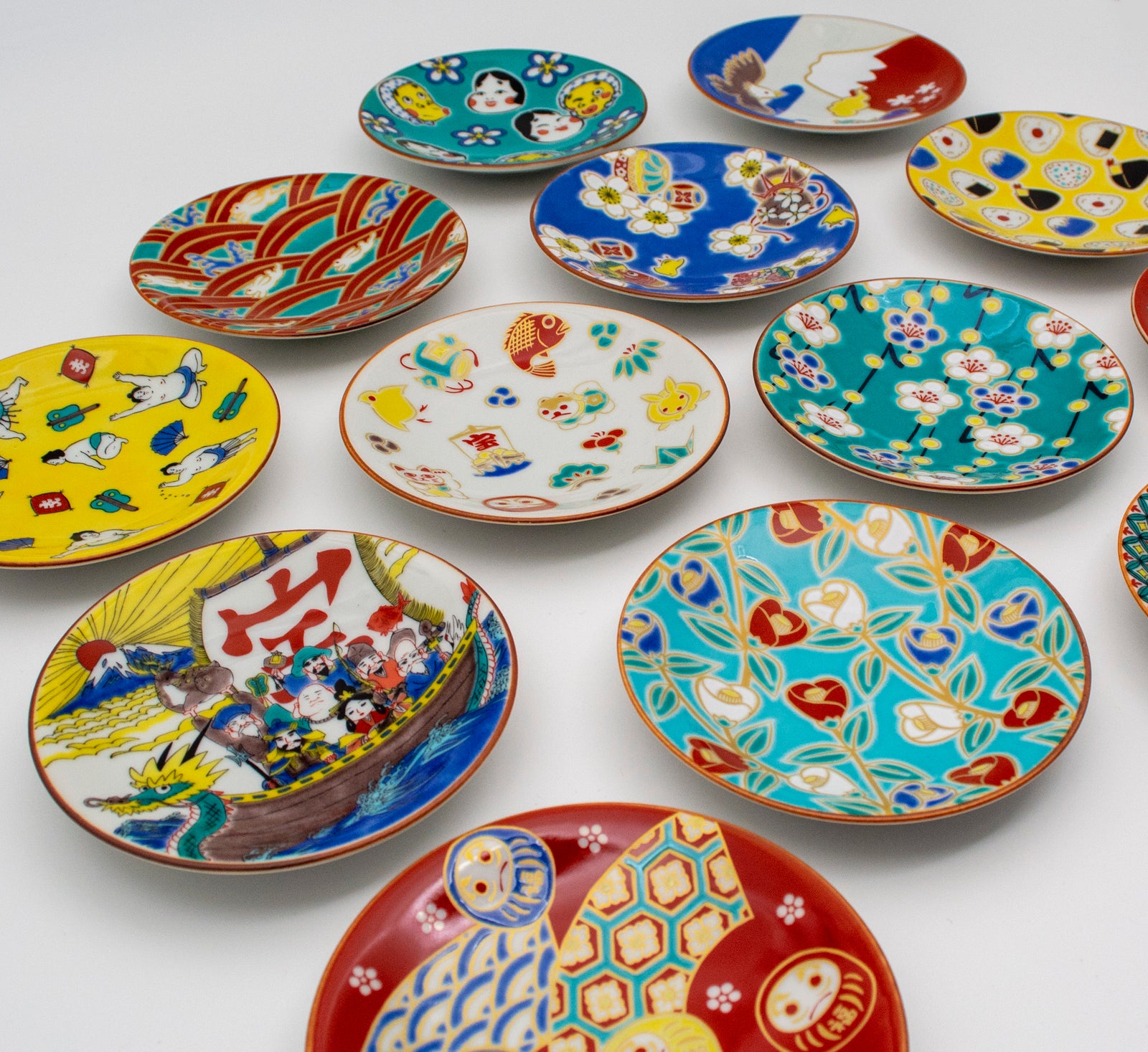 縁起小皿 唐獅子牡丹 KSO-214 – SEIKOU ONLINE