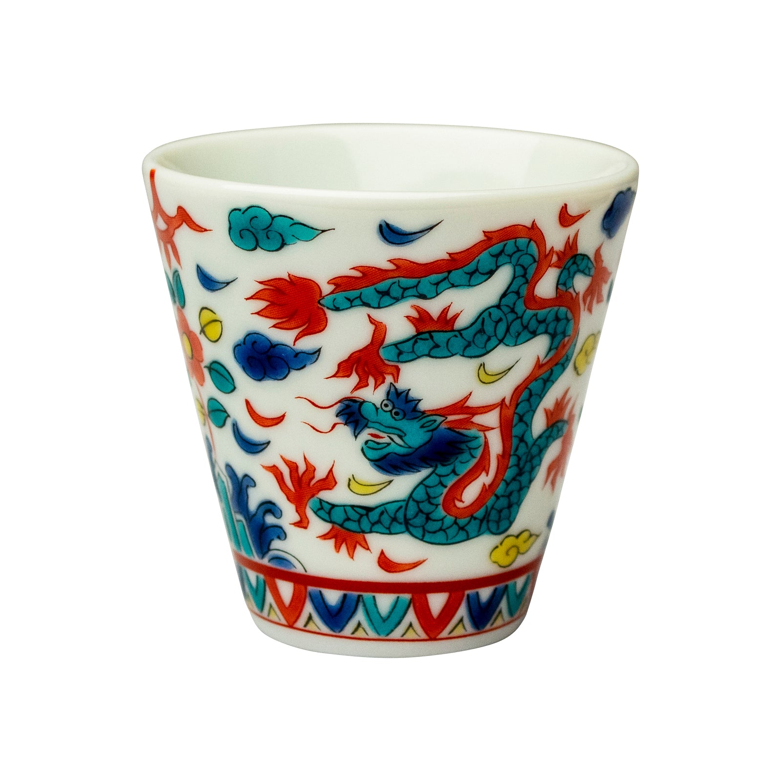 九谷 青粒 金彩色絵 人物紋 壷 共箱 φ23cm(LC653) 九谷 青粒 金彩色絵 人物紋 壷 共箱 φ23cm(LC653)