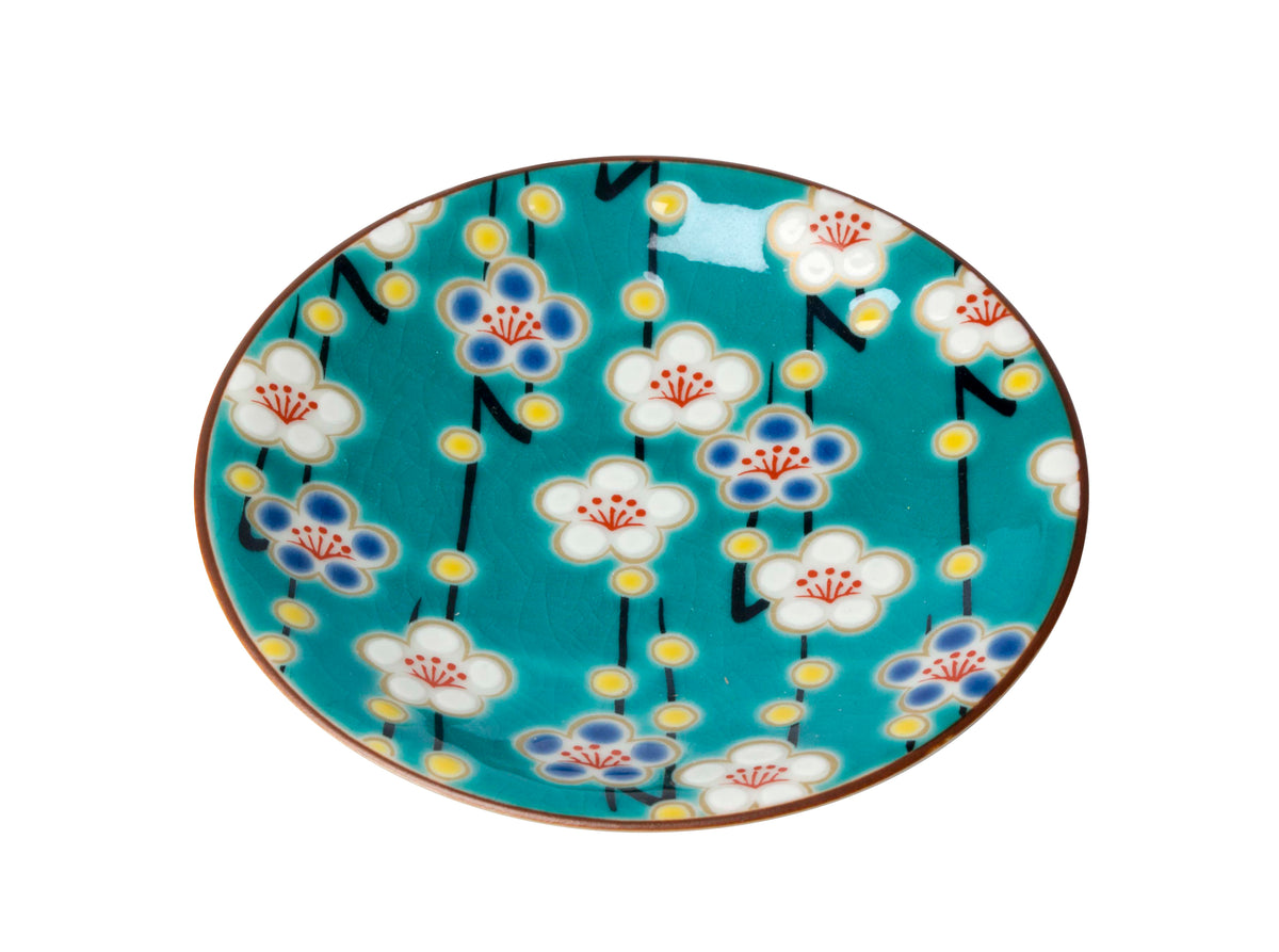 伝説の小皿 箔 まめざら ジオメトリー シルバー 11cm 単品 – toumei
