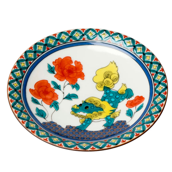 縁起小皿 唐獅子牡丹 KSO-214 – SEIKOU ONLINE