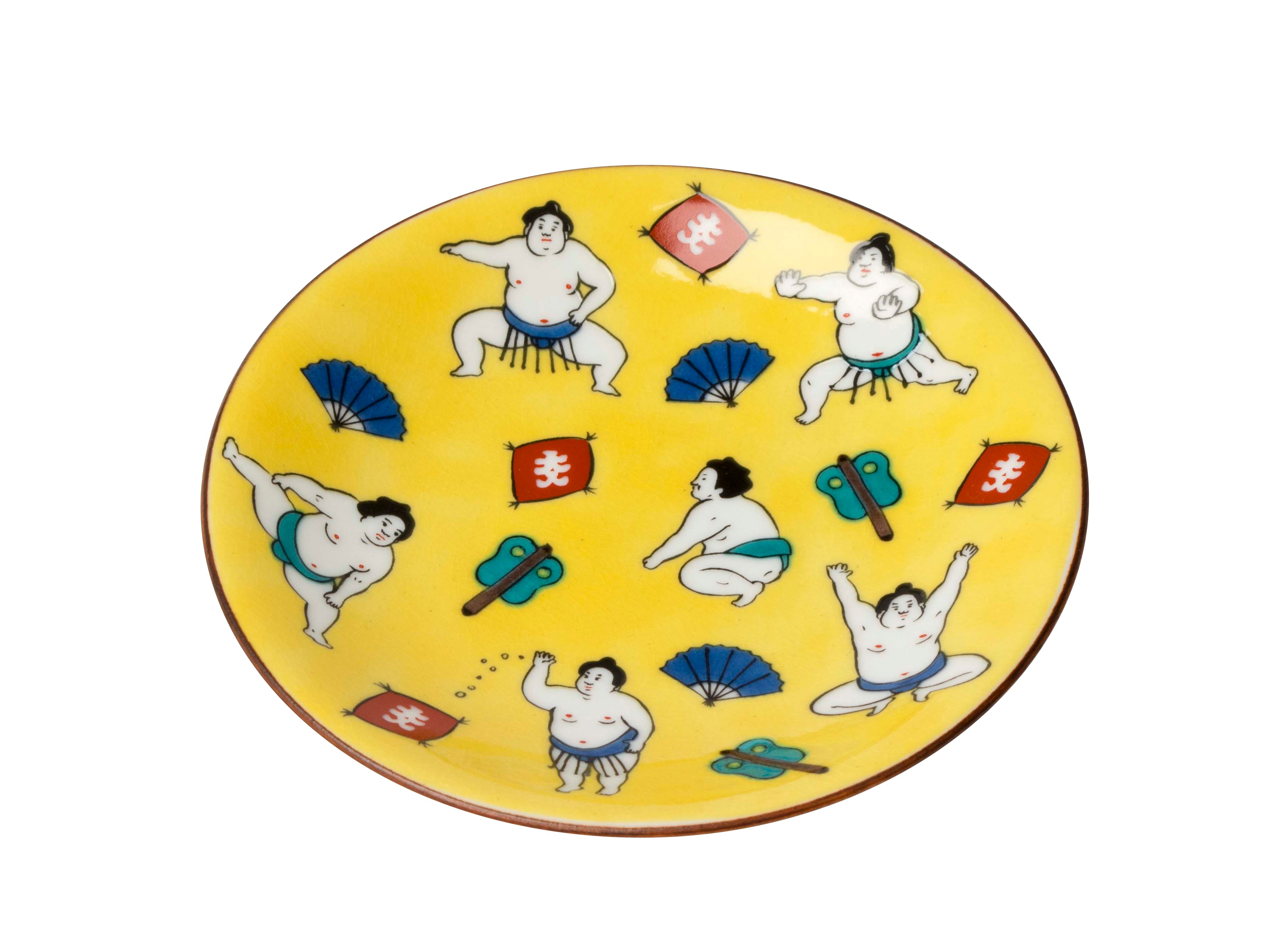 鹿絵小皿　20客　瀬戸？民平？　MA345 鹿絵小皿 20客 瀬戸？民平？ MA345 美術品・アンティーク
