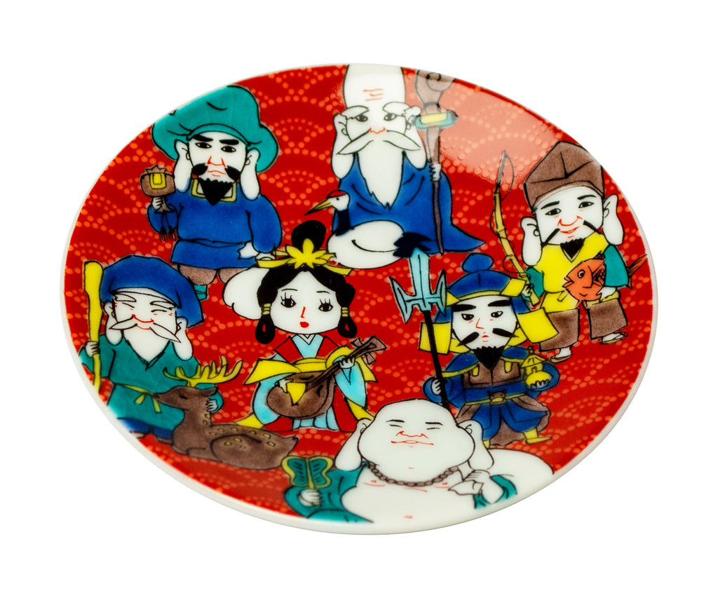 縁起豆皿 七福神 KSO-333 – SEIKOU ONLINE