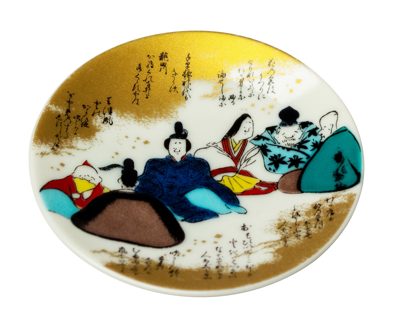 縁起豆皿 六歌仙 KSO-334 – SEIKOU ONLINE