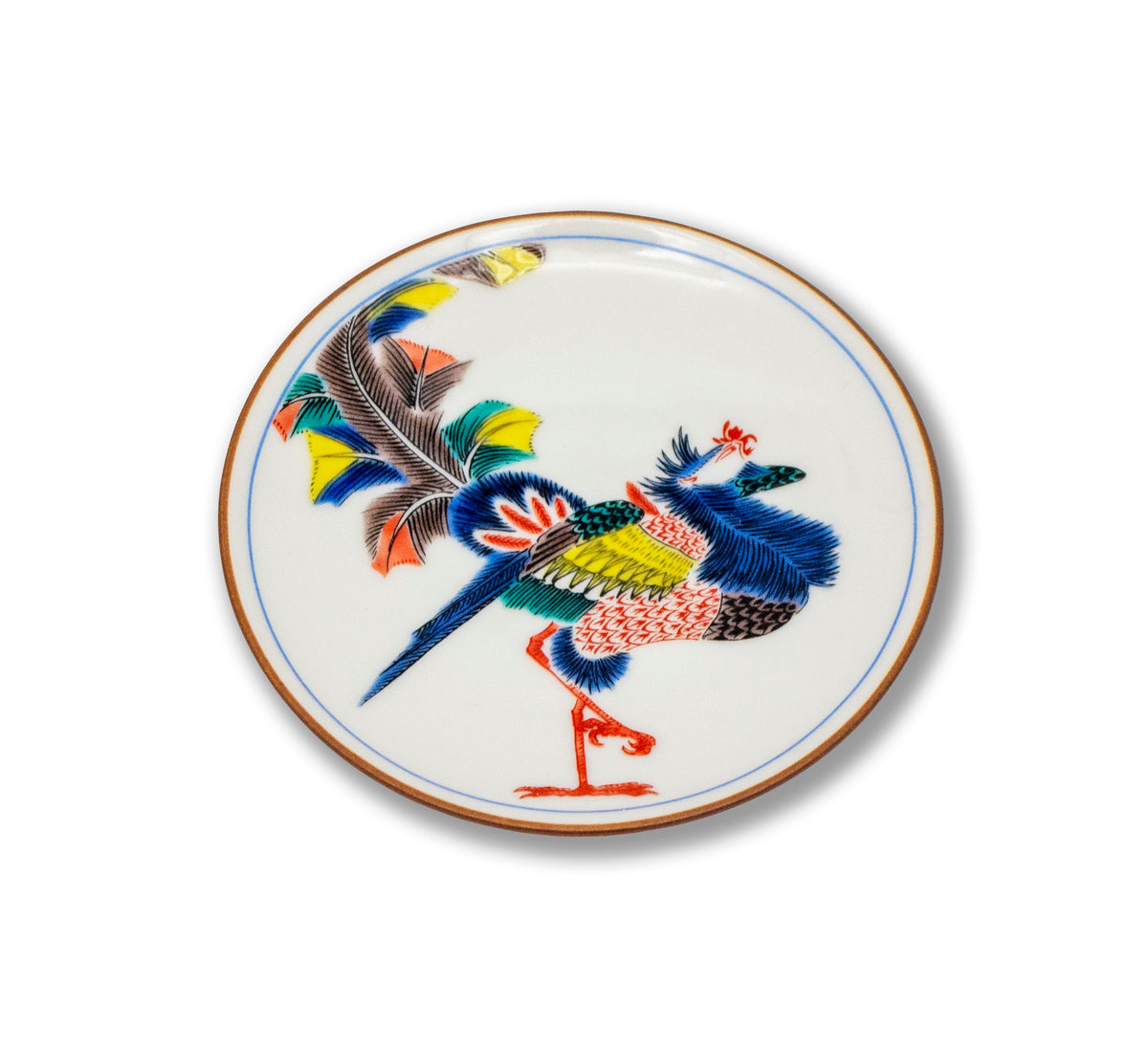 【最終値下げ】九谷赤絵盃　豆皿　小皿　11枚 SALE 【九谷焼SALE】赤絵鳳凰 ペア中皿〈2枚〉 |皿や鉢など和