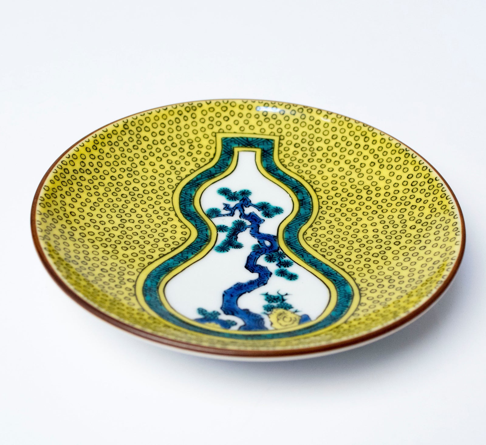 古九谷色絵花紋瓢徳利 | 賢祥堂美術 本店-WEBSHOP