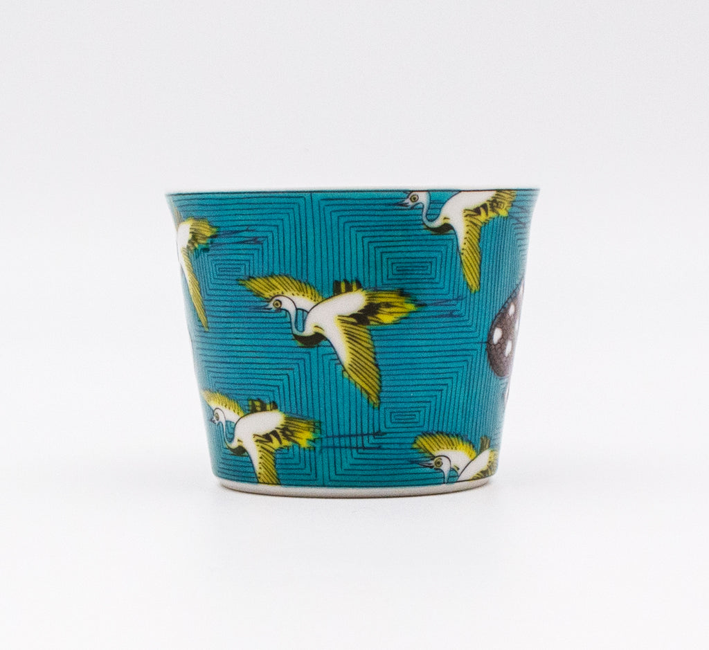 猪口 古九谷青手鶴かるた文 MCF-02 – SEIKOU ONLINE