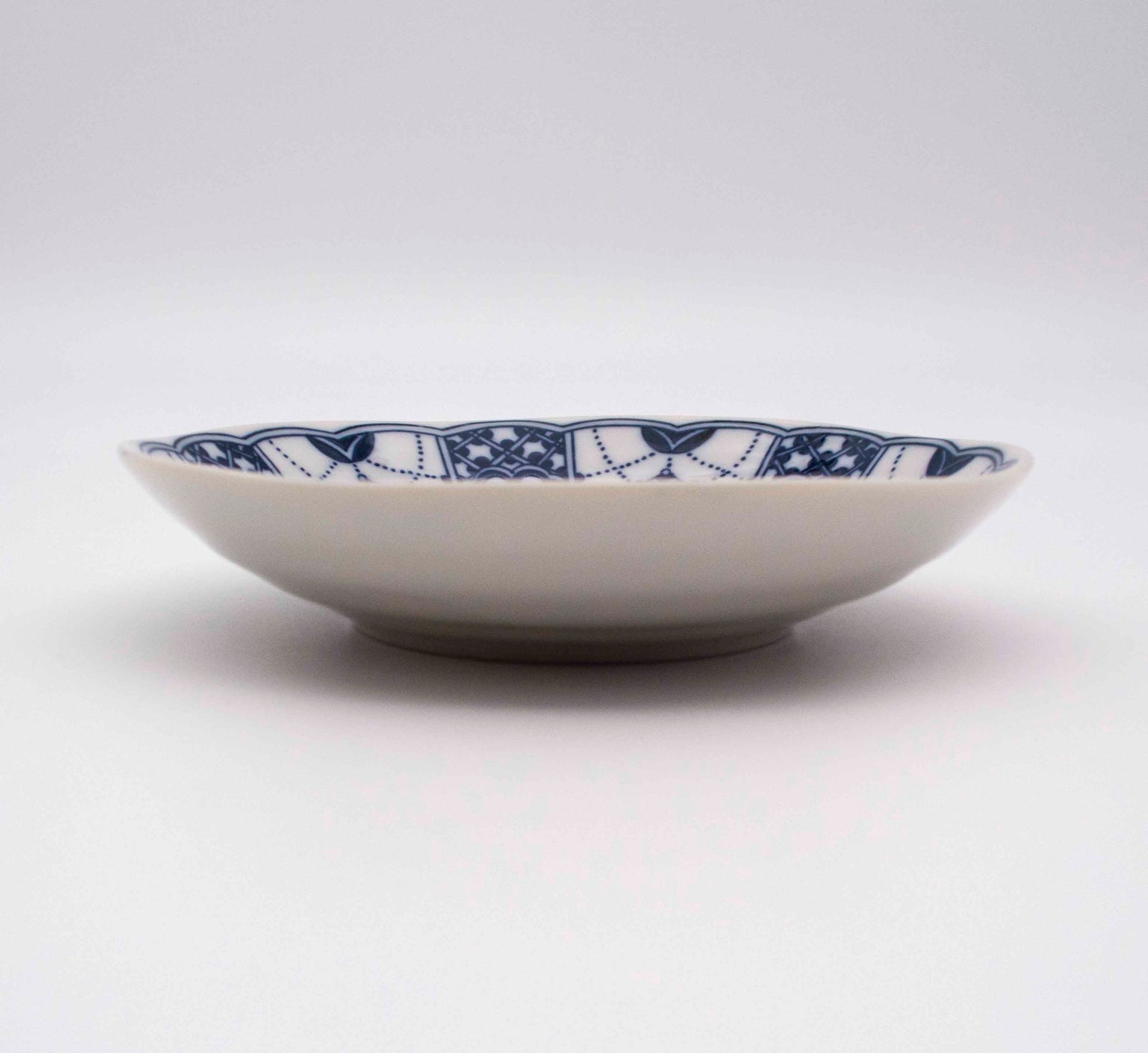 時代 染付 帆船模様 小皿 5枚 61107 染付宝づくし（そめつけたからづくし） 単品 染付宝づくし 小皿