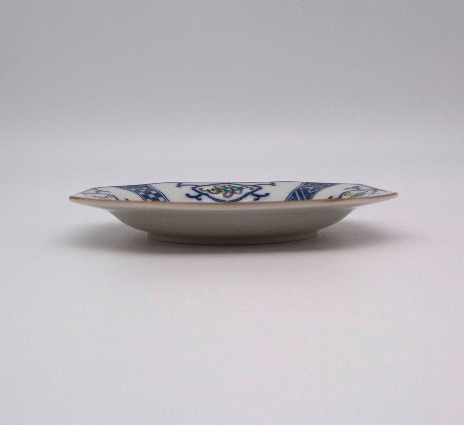 古美術 染付 花鳥紋 大皿 φ41.5cm(K-YC515) 6_53c6a316-e4d4-455d-ae41-