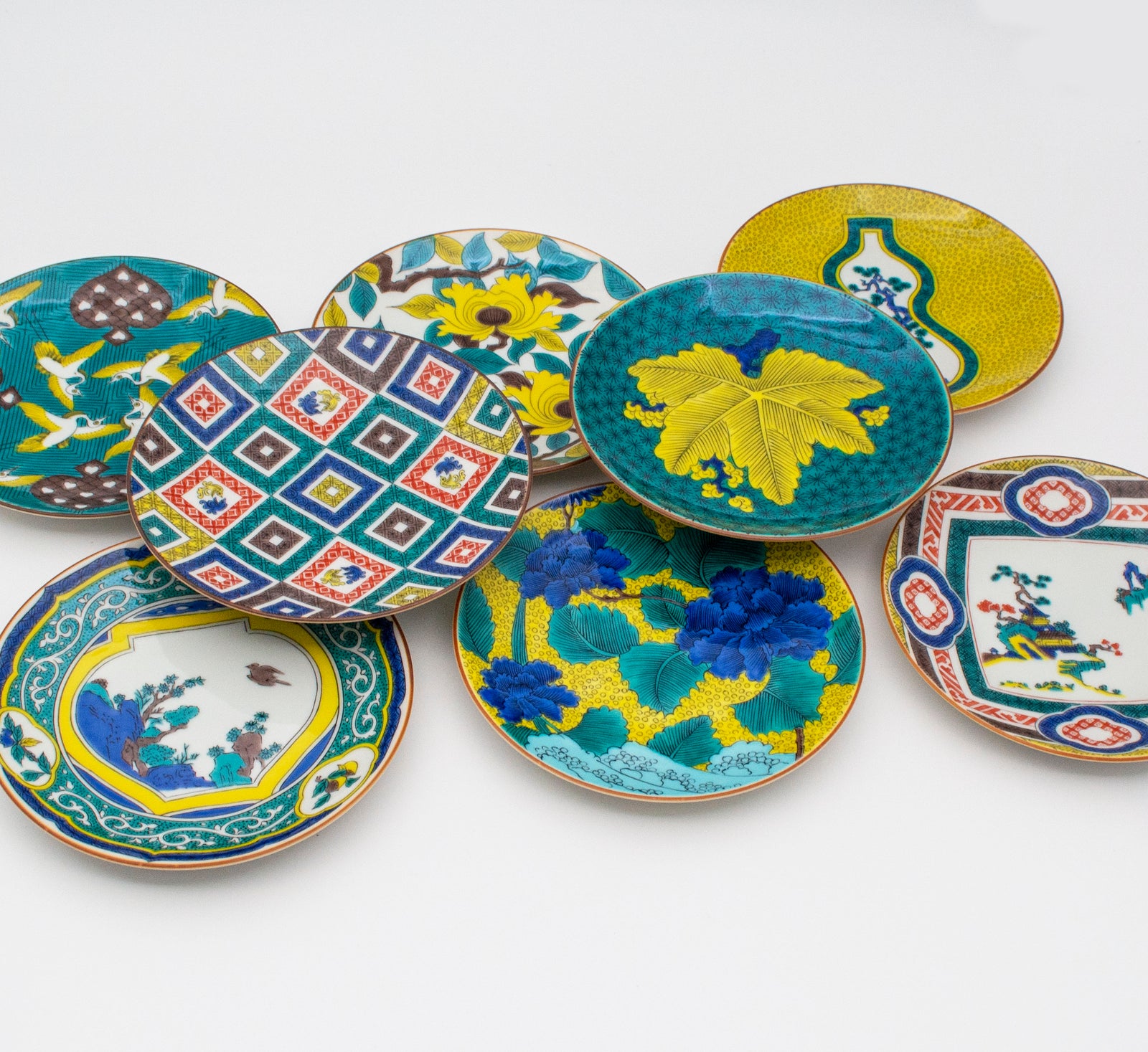 九谷焼 鶴と松 青海波 陶磁器皿 27cm 九谷焼 鶴と松 青海波 陶磁器皿 27cm 2025年最新】久谷 松 鶴の