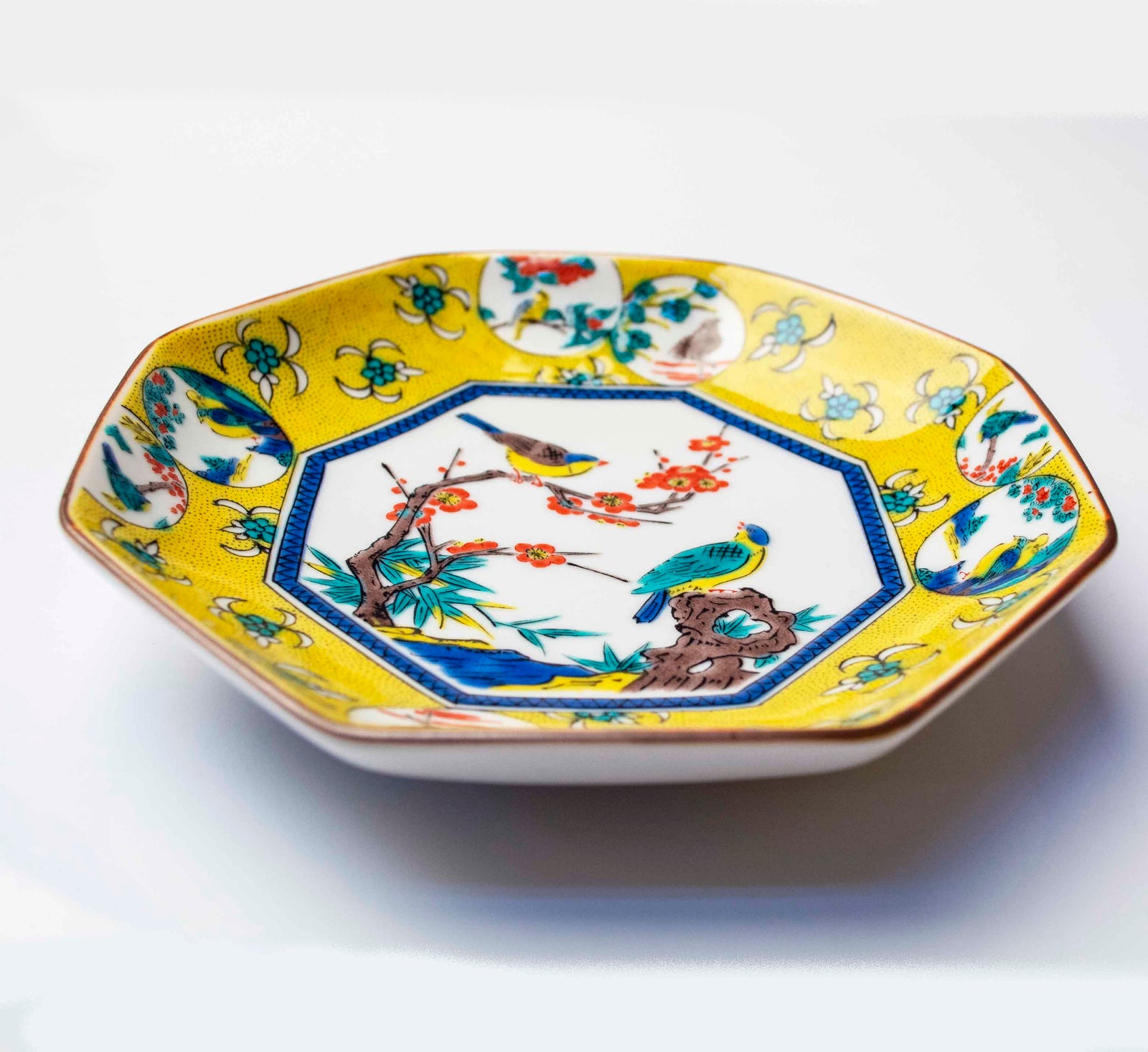 4号皿揃 吉田屋風丸紋間取花鳥 SK-021 – SEIKOU ONLINE